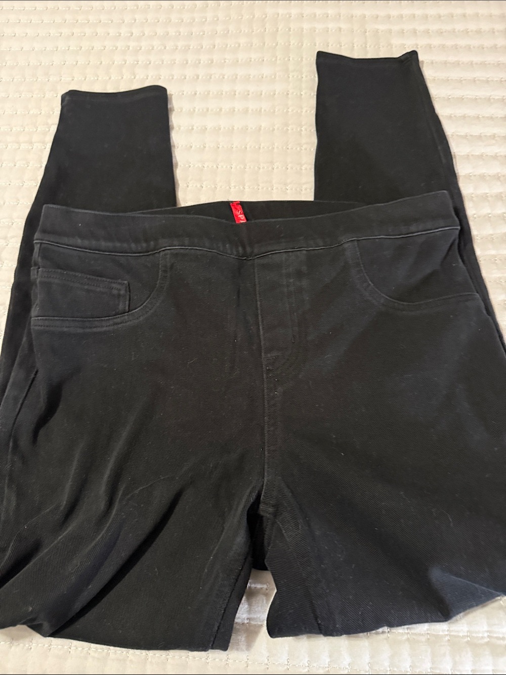 SPANX Women’s Black Stretch Leggings size Large